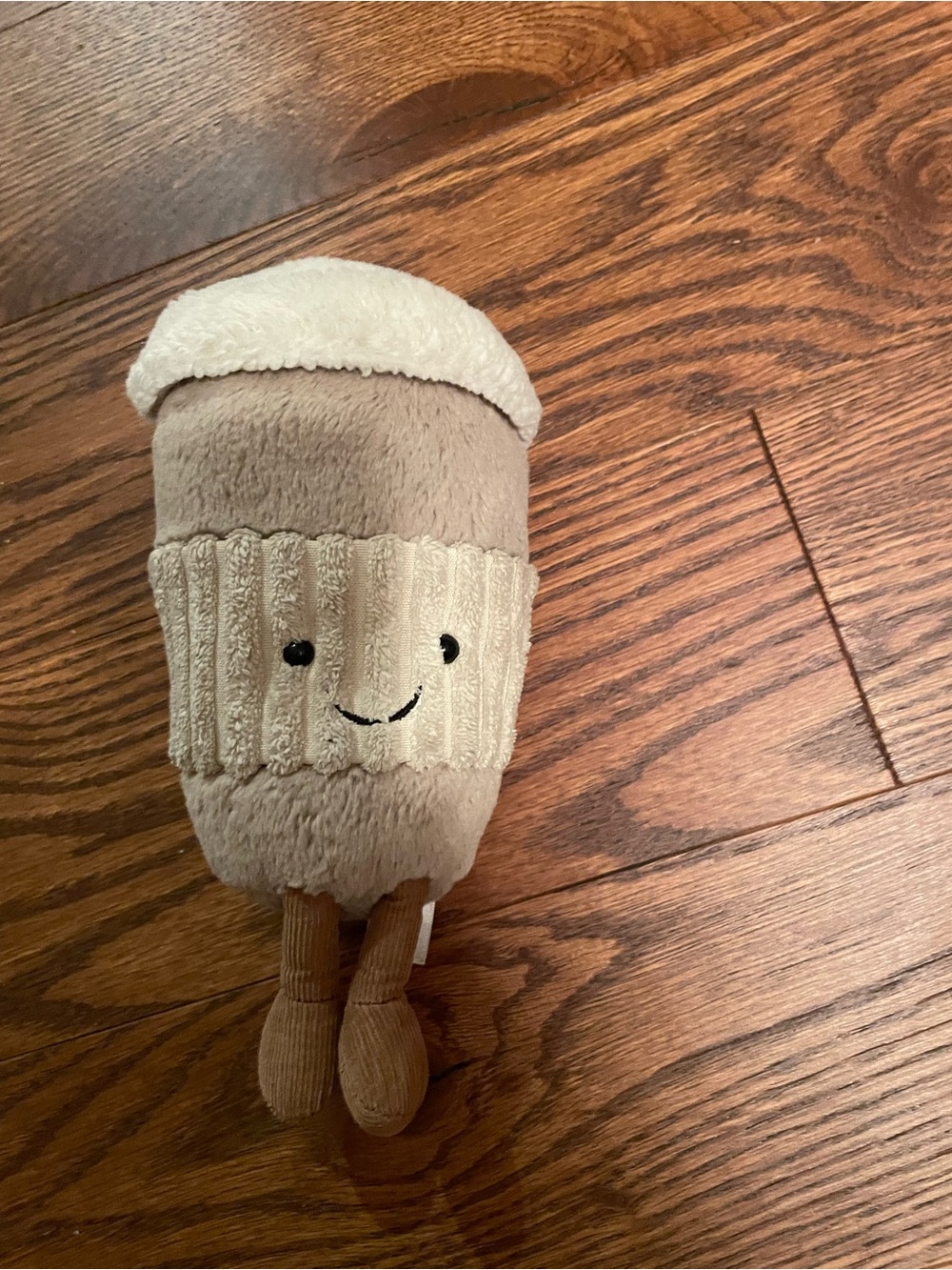 Jellycat Beige & Cream Cozy Cup Plush